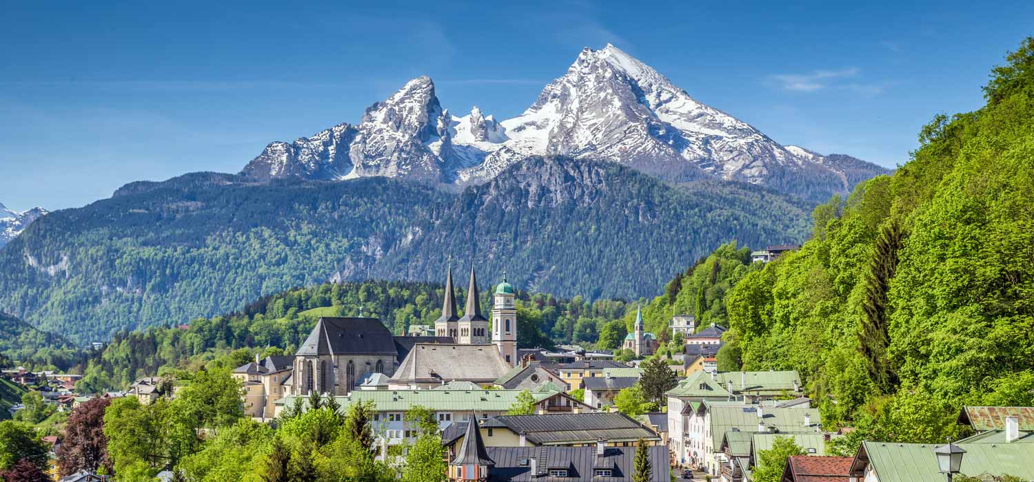 Berchtesgaden Berchtesgaden und der Watzmann